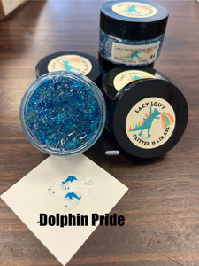 Dolphin Pride Glitter Hair Gel