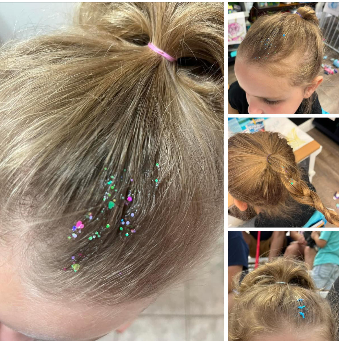 Star Light Glitter Hair Gel