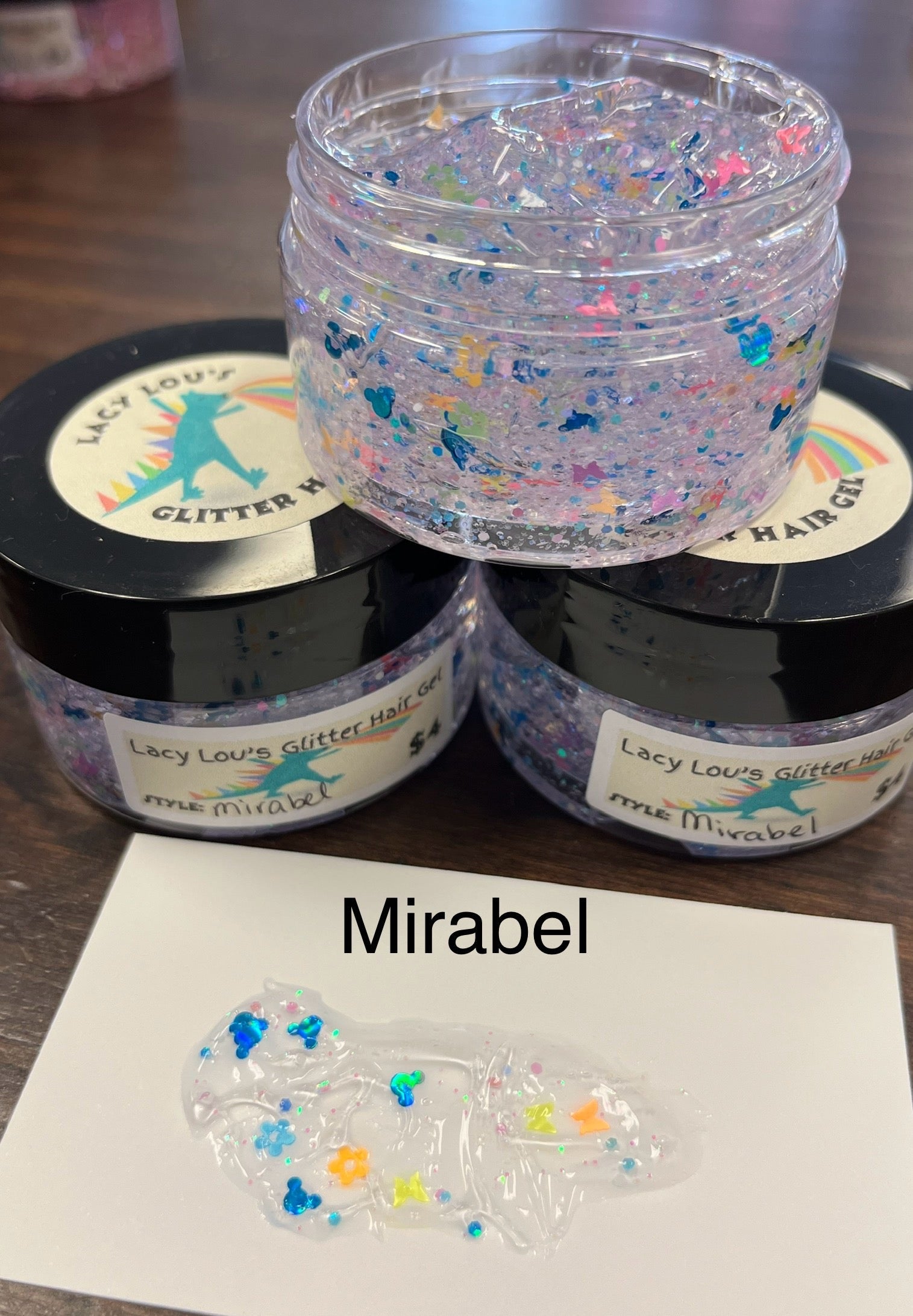 Mirabel Glitter Hair Gel