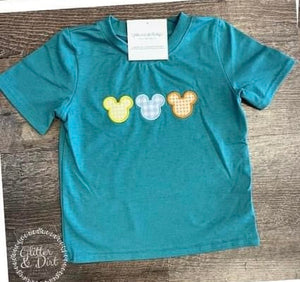 Unisex Appliqué Mickey Tee