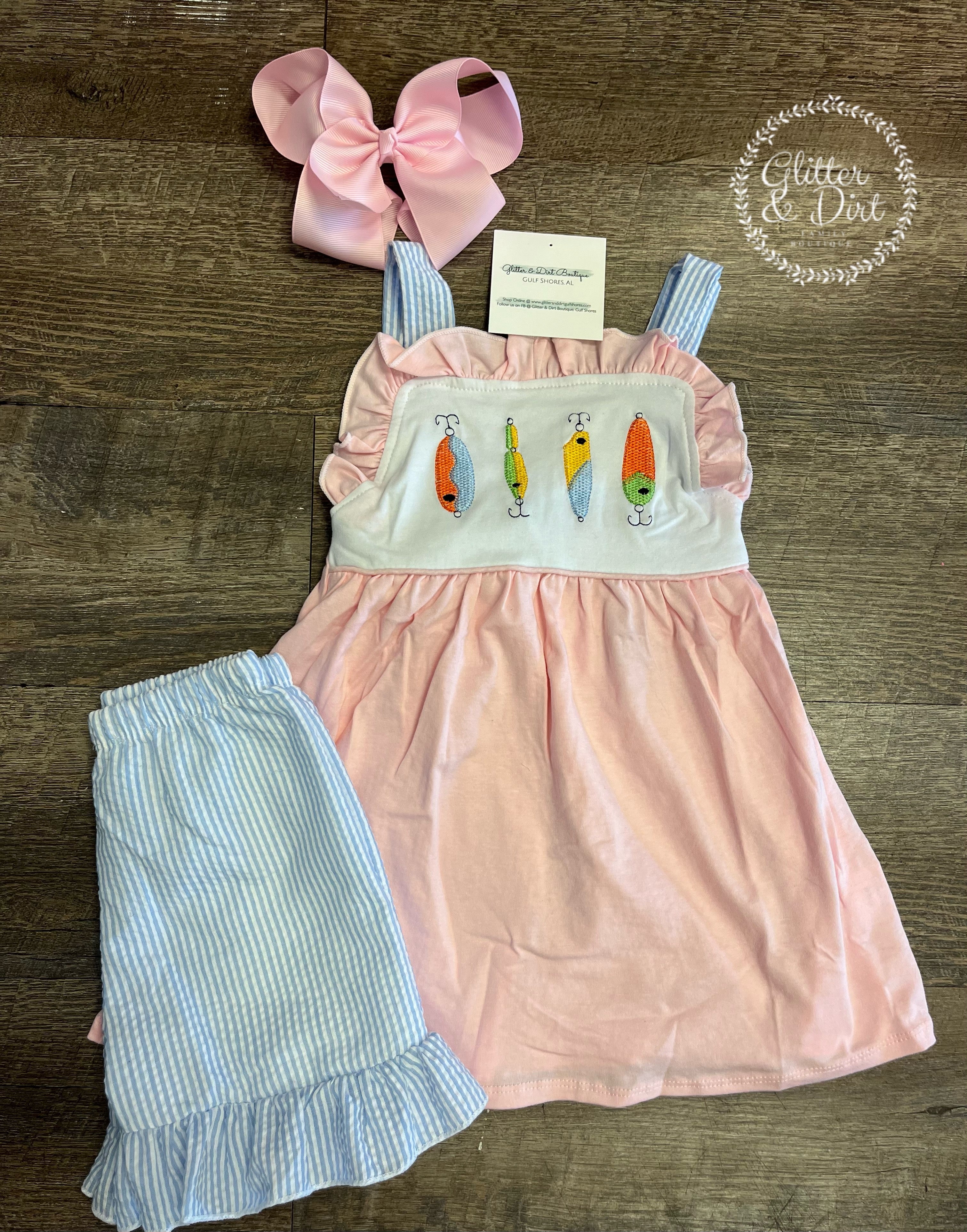 Girl’s Embroidered Lures Set