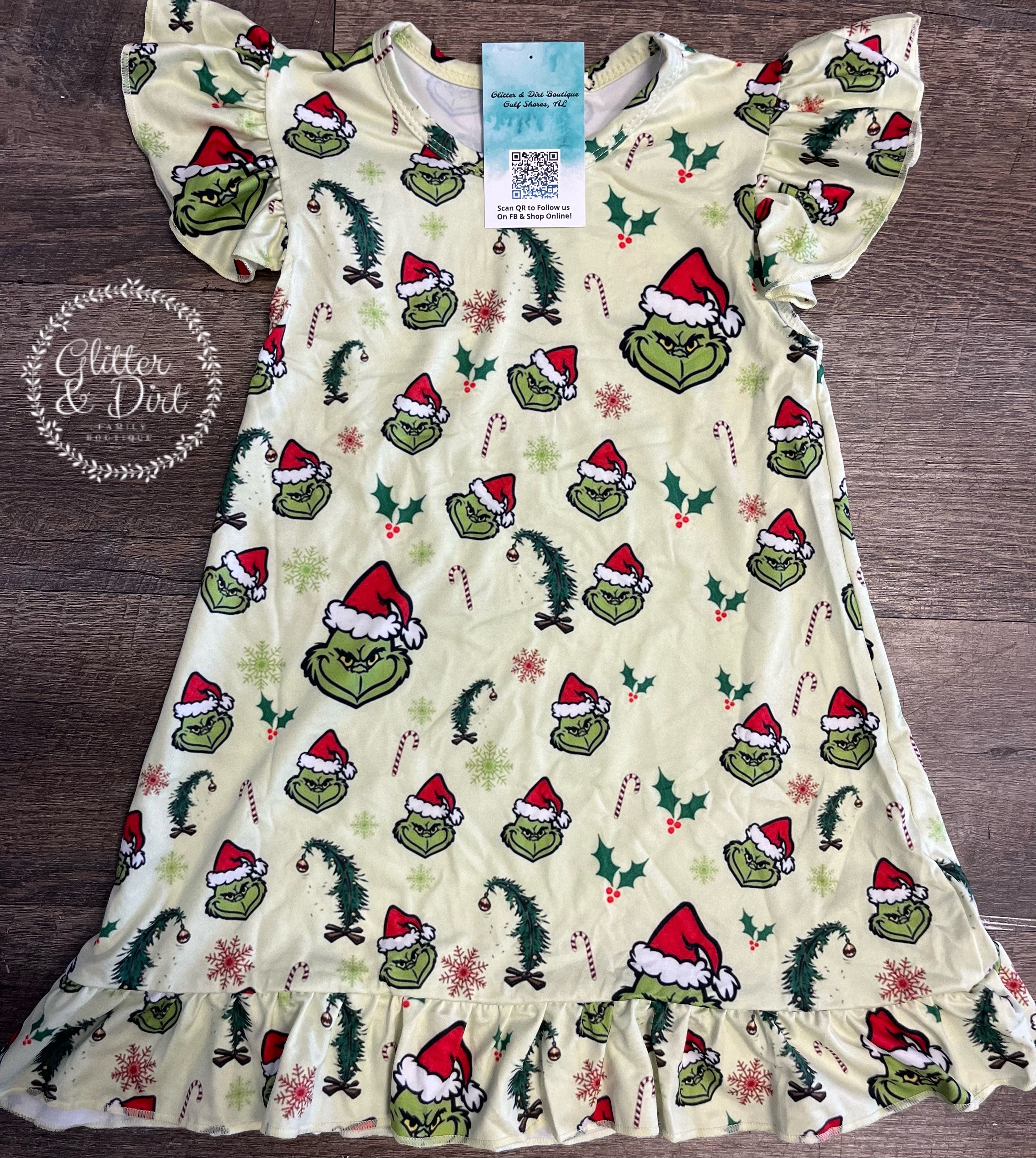 Grinchmas PJ Gown